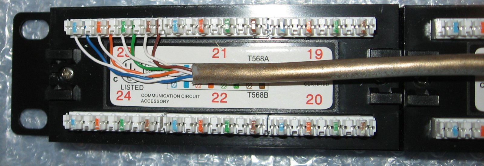 To take a closer view of these images click on the center ... punch down patch panel wiring diagram 